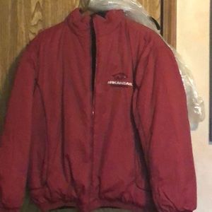 Collegiate Razorback reversible jacket